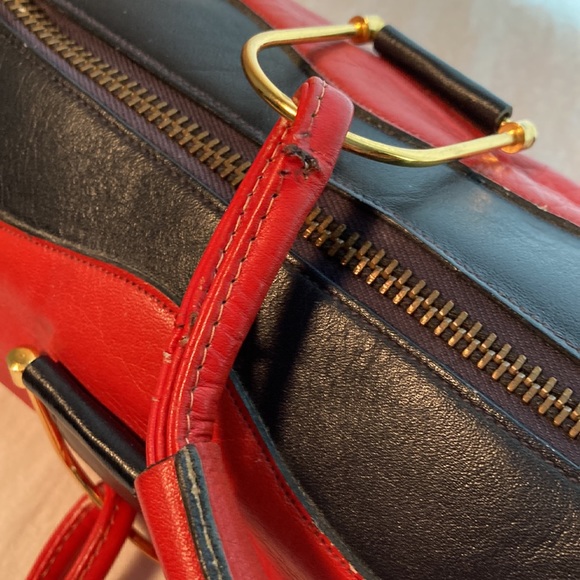 vintage genuine leather by Ronay purse - Picture 5 of 13